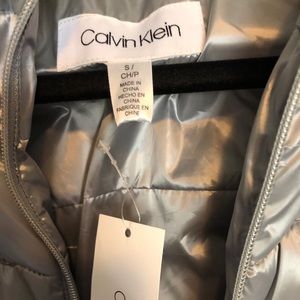 Silver Calvin Klein vest